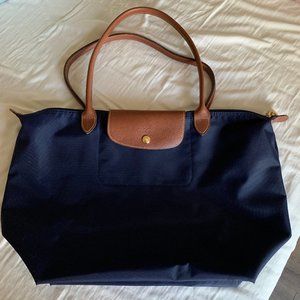 Longchamp LE PLIAGE Navy Nylon bag large
